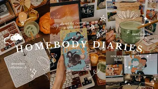 homebody diaries: reading the cutest graphic novel, journaling, and gardening 🐌⛅️✨