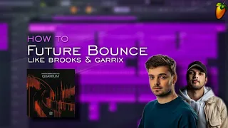 How to make Future Bounce like Garrix and Brooks || FL Studio 20 Tutorial || FREE FLP