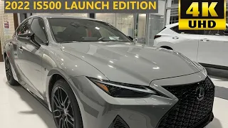 2022 Lexus IS500 Launch Edition walkaround exterior and interior