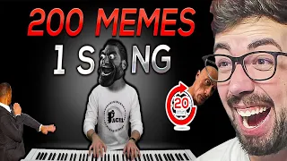 200 MEMES en 1 CANCIÓN