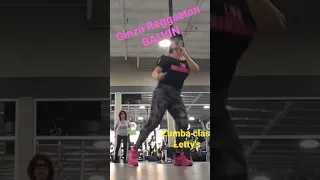 Ginza Balvin reggaeton zumba class Letty's Fitness