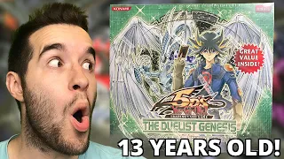 Opening A 13 Year Old Box Of Yugioh Cards For The BEST Ghost Rare!