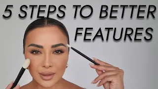 HOW TO ENHANCE YOUR FEATURES IN 5 STEPS | NINA UBHI