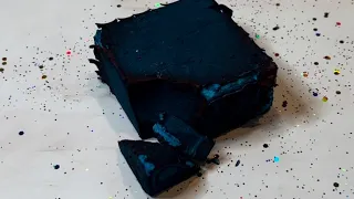 🥶 BLUE BLOCK 🥶// BLUE DYED GYM CHALK ASMR // SLEEP AID // ODDLY SATISFYING