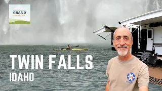 Ep. 215: Twin Falls, Idaho | RV camping travel kayaking