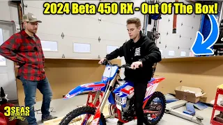 Setting up Pro MX Rider Bryn Steffan's new 2024 Beta 450 RX Motocross Bike! #3SeasRecreation