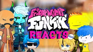 Friday Night Funkin' Mod Characters Reacts | Part 14 | Moonlight Cactus |