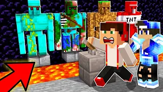 KTÓREGO GOLEMA OCALISZ W MINECRAFT?! GPLAY & LAKI