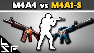 M4A4 VS M4A1-S - CS:GO Tips & Tricks