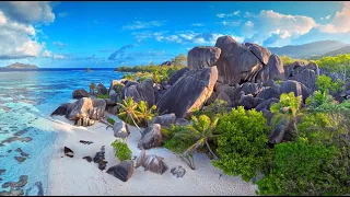 SEYCHELLES, La Digue: Amazing Planet (4K) 2022