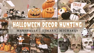 HALLOWEEN DECOR HUNTING 🕸 - Major CODE ORANGE @ Marshalls + TJMaxx + Michaels 💀👻