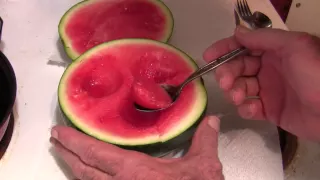 How To Eat a Small Watermelon Official Tutorial