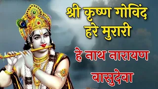 श्री कृष्ण गोविन्द हरे मुरारी | shree krishan govind hare murari hey nath narayan vasudeva