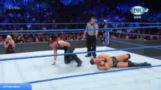 Dean Ambrose vs The Miz Por el Campeonato Intercontinental -Smackdown Live 1/3 /17 En Español Latino