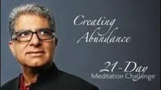 Day 6 DEEPAK CHOPRA 21 Days of Abundance Meditation Challenge - RAM RAM RAM