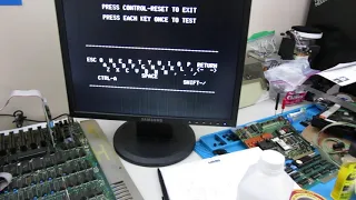 Apple II Plus Keyboard Test