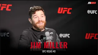 Jim Miller UFC Vegas 40 full pre-fight interview