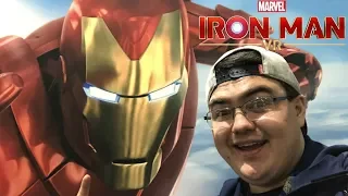 IRON MAN VR IS INCREDIBLE!!! Off-Screen GAMEPLAY & Hands-On IMPRESSIONS!!! BEST VR GAME YET?!?