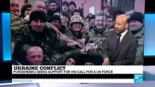 UKRAINE - Fighting in full force despite ceasefire