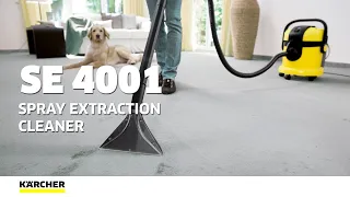 SE 4001 Spray Extraction Cleaner