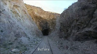 DIY Speeder - Before/After Collapse of Tunnel 16 - Railroad - The Rocket Scientist