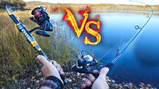 Telescoping Fishing Pole Vs. Classic Fishing Rod | Versus Series Ep. #5