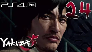 Yakuza 5 HD Remaster (PS4 PRO) Gameplay Walkthrough PT 24 - (Tatsuo Shinada) Ch.2: Confronting Pasts