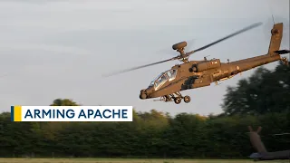 How the British Army arms fearsome Apache attack helicopters