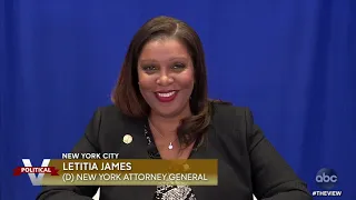 NY AG Letitia James Says "Trump cannot avoid justice in the great state of New York" | The View