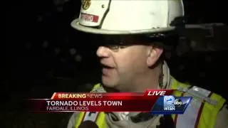 Rockford division fire chief gives update on Fairdale tornado damage