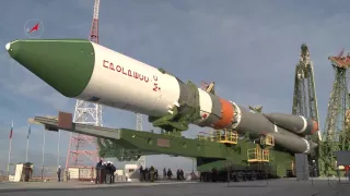 Вывоз РКН Союз-2.1а с ТГК Прогресс МС-02