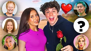 FAMOUS YOUTUBERS Control My Valentine's Date FOR 24 HOURS 💋