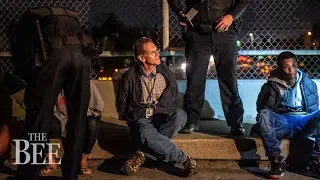 Bee reporter films being detained by Sacramento police at Stephon Clark protest