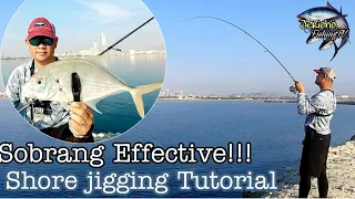 Sure effective ang shore jigging tutorial nato!!!! | jigging tutorial | shore fishing