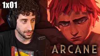 Arcane 1x1 Welcome to the Playground - Non-LoL Player REACTS and REVIEWS