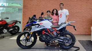 Taking Delivery of BMW 310 GS - 2023 New color