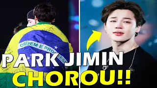 😭 O DIA EM QUE OS B-ARMYS FIZERAM O JIMIN CHORAR NO BRASIL!