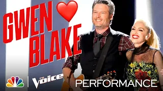 Gwen Stefani and Blake Shelton Perform "You Make It Feel Like Christmas" - The Voice 2020