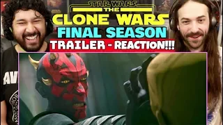 STAR WARS: THE CLONE WARS | Final Season TRAILER - REACTION!!!