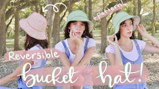 DIY Reversible Bucket Hat | Pattern Available! | Easy Beginner Friendly Tutorial