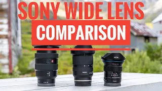 Tamron 17-28 vs Sony 16-35gm and Laowa 15mm Photo comparison