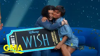 Ariana DeBose talks new movie 'Wish' and surprises superfan l GMA