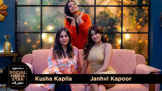 Social Media Star With Janice S03 || E02 Janhvi Kapoor & @kushakapila5643