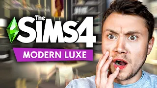 The Sims 4 Modern Luxe Kit Review (I'm genuinely so happy)