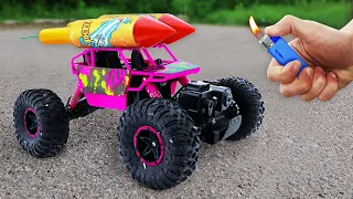 Experiment: Monster Truck and XXL Firecrackers