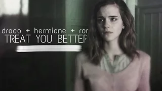 Treat You Better [Draco x Hermione x Ron]