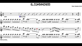 El Cumbanchero Sax Alto- Playback partitura(score)