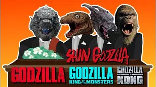 Godzilla (2014) & Shin Godzilla & Godzilla: King Of The Monsters & Godzilla vs Kong - Coffin Dance