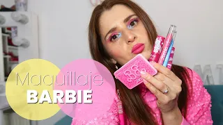 NYX colección barbie // Maquillaje simple 💄//review maquillaje nyx barbie