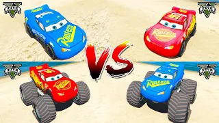 Lightning Mc.Queen vs Monster Truck McQueen vs Fabulous Mc.Queen in GTA 5 - Which Is Best?